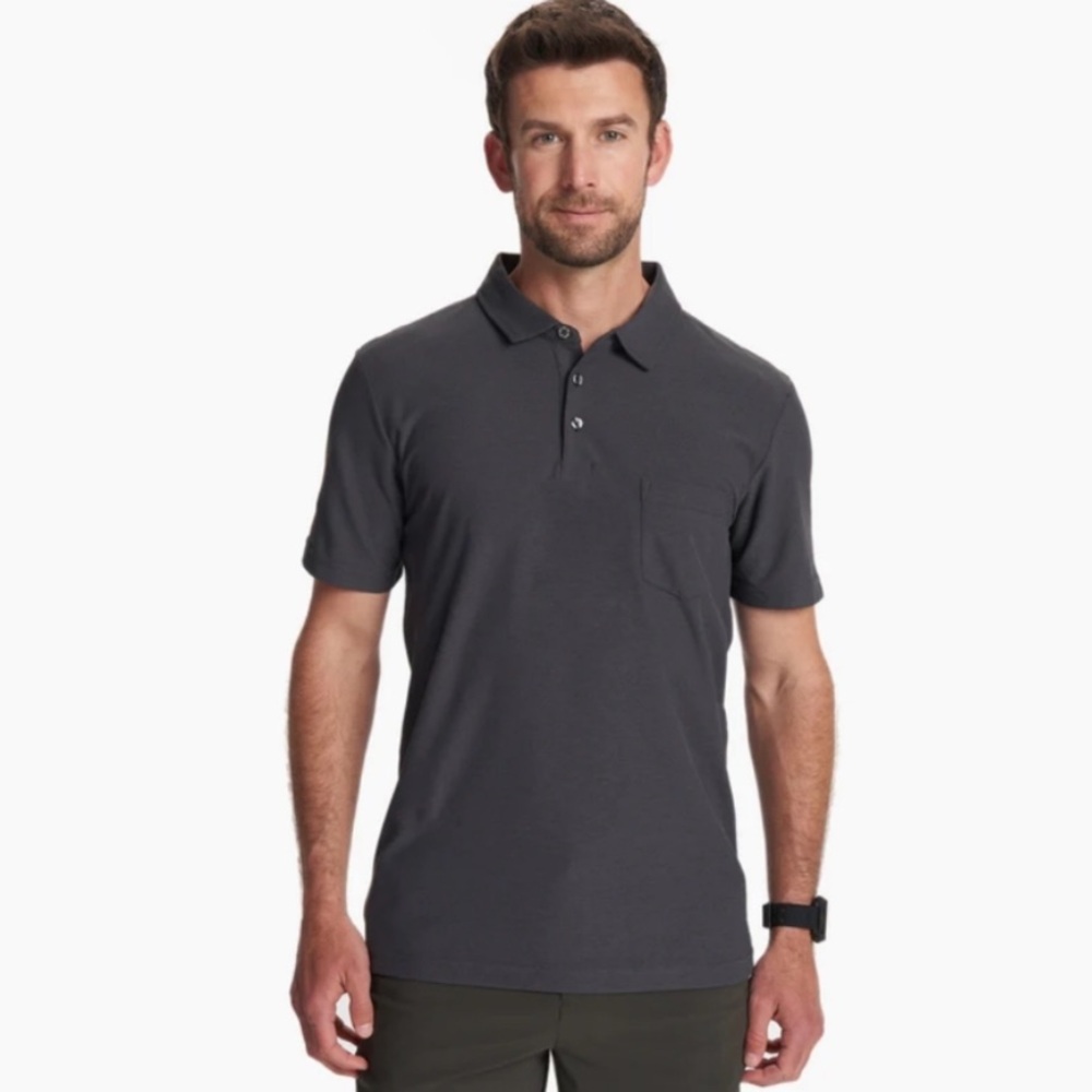 Men's Gray Polo Shirt